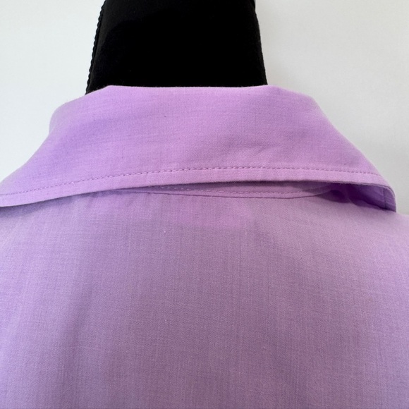 Zara Shirred Waist Midi Dress Lilac - Picture 9 of 12